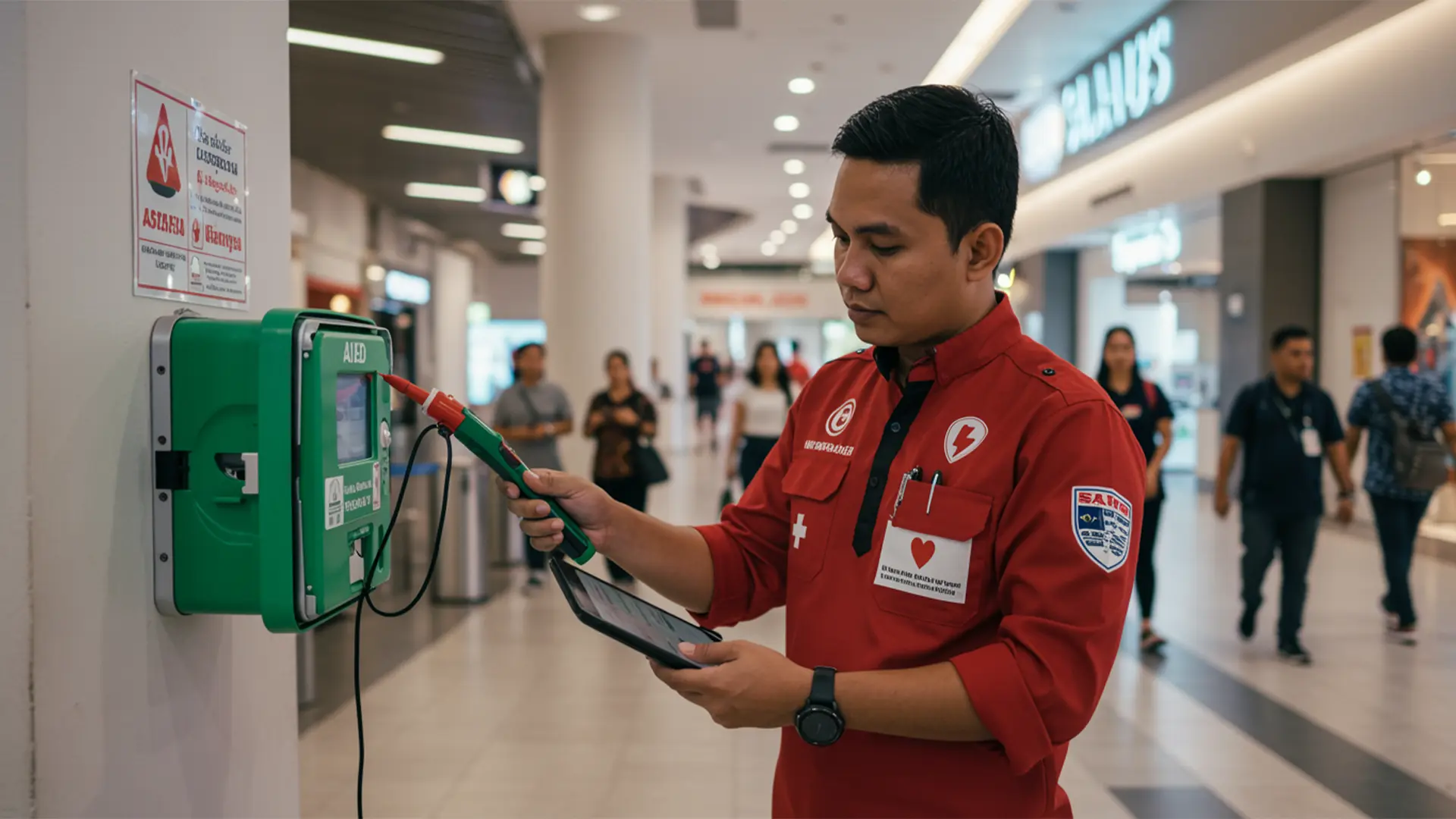 AED Automated External Defibrillator Supply Maintenance
